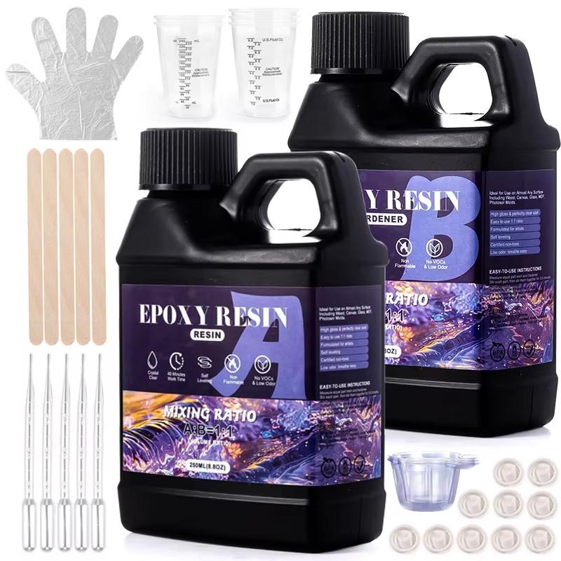 Mixing Cup Silicone - Easy Mix 1:1 Epoxy Resin Kit