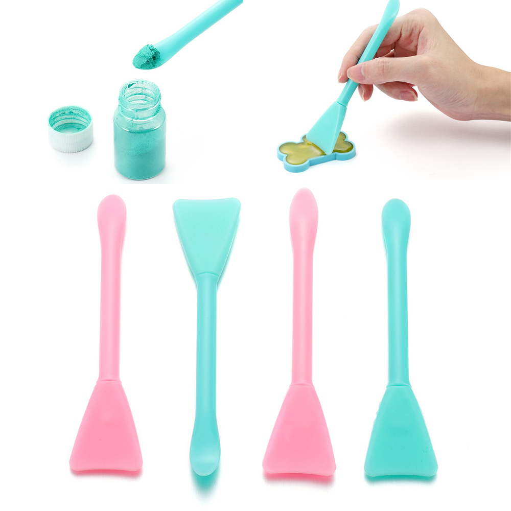 Resin Ocean Wave Mold - 5Pcs Multifunction Stirring Brush Soft Silicone