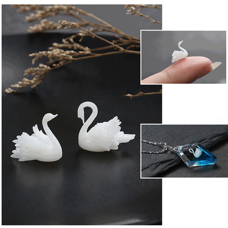 4pcs/lot 3D Micro Swan Landsca - Resin Ocean Wave Mold review and price