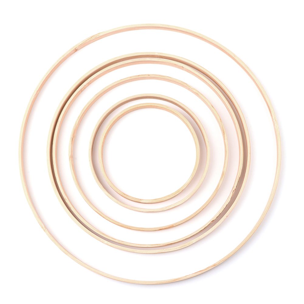 10Pcs 10/12/15/18/20/26cm Ring - Wood Ring Blank review and price