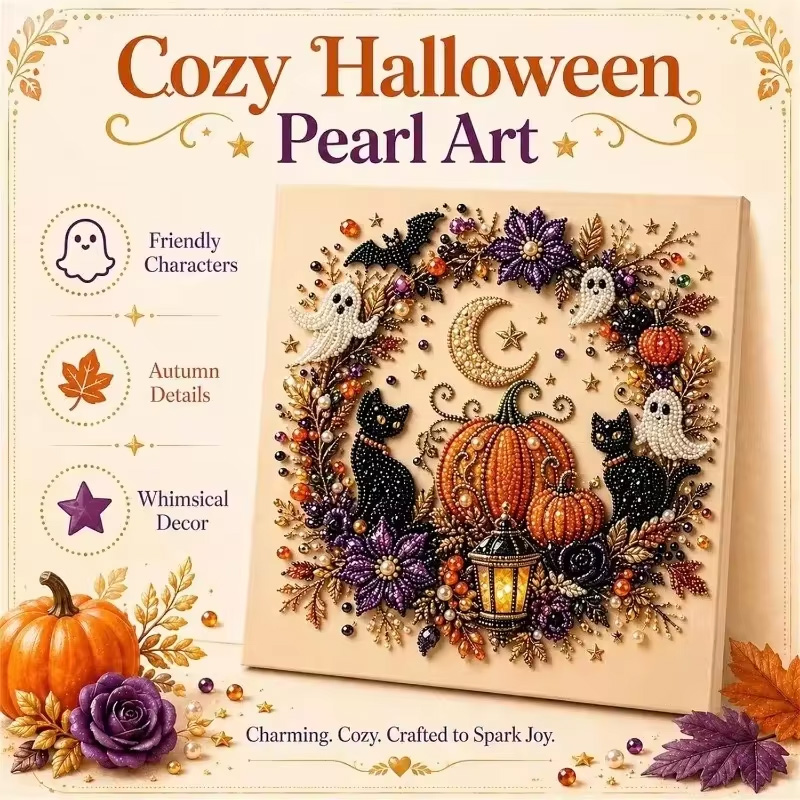 @Halloween Ghost Pearl Art Kit - Resin Craft For Beginners review and price