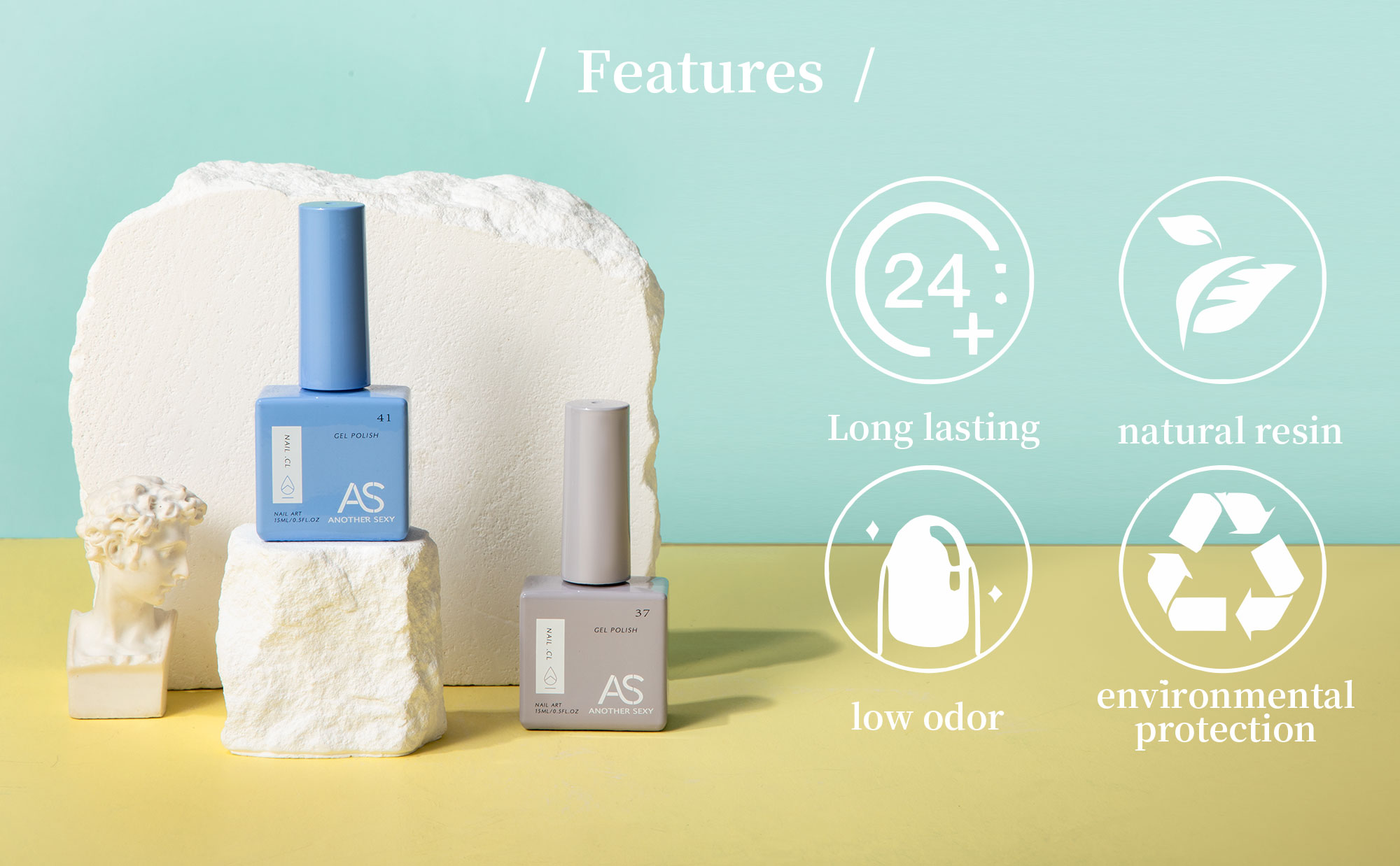 AS 15ml Gel Nail Polish Not Se - Resin Glitter Pack review and price