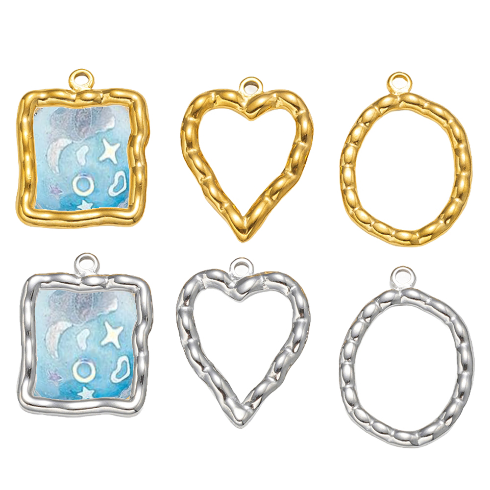 5pcs Stainless Steel Heart Rou - Resin Craft Supplies review and price
