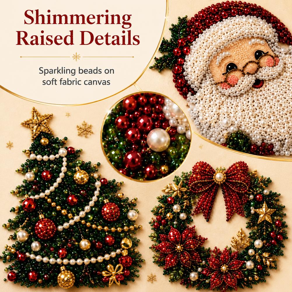 Christmas Santa Claus Pearl Ar - Resin Craft Kit review and price