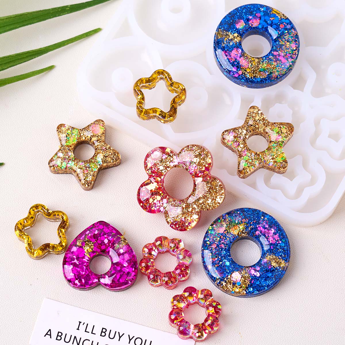 Handmade Press On Nails Transp - Resin Craft Material review and price