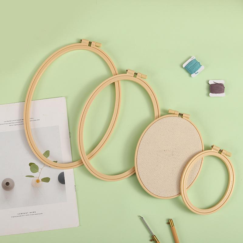Imitation Bamboo Plastic Oval  - Wood Ring Blank review and price