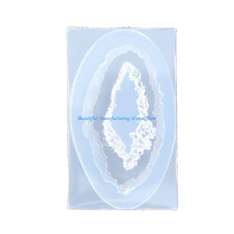 E56A DIY Crystal Rock Cluster  - Geode Mold Silicone review and price
