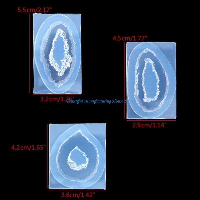 E56A DIY Crystal Rock Cluster  - Geode Mold Silicone review and price