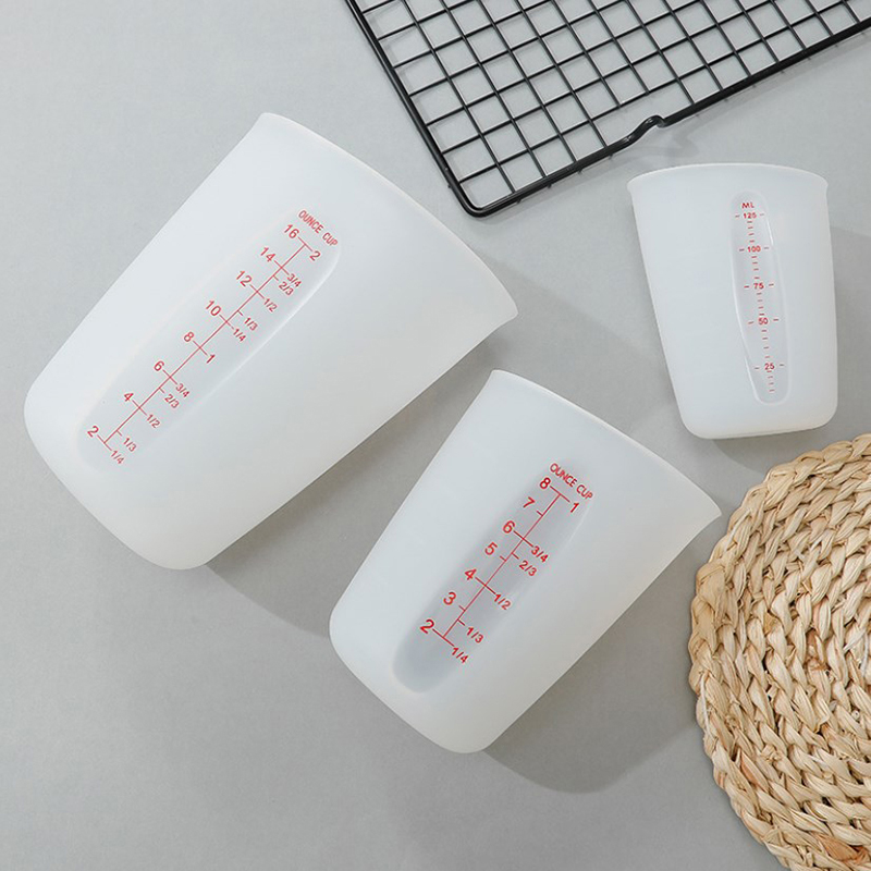 125/250/500ml Silicone Measuri - Mixing Cup Silicone review and price