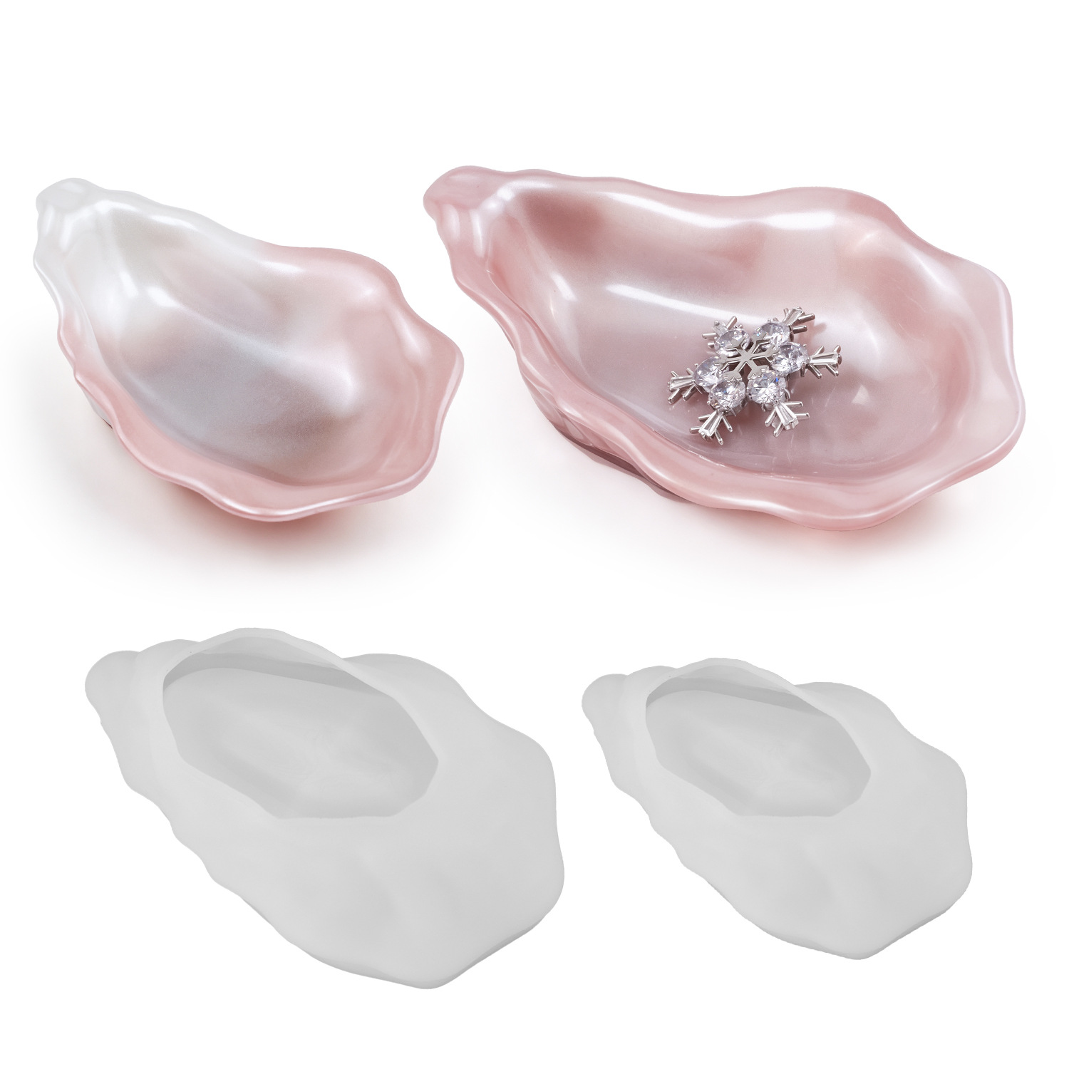 Oyster Shell Tray Silicone Mol - Serving Tray Mold review and price