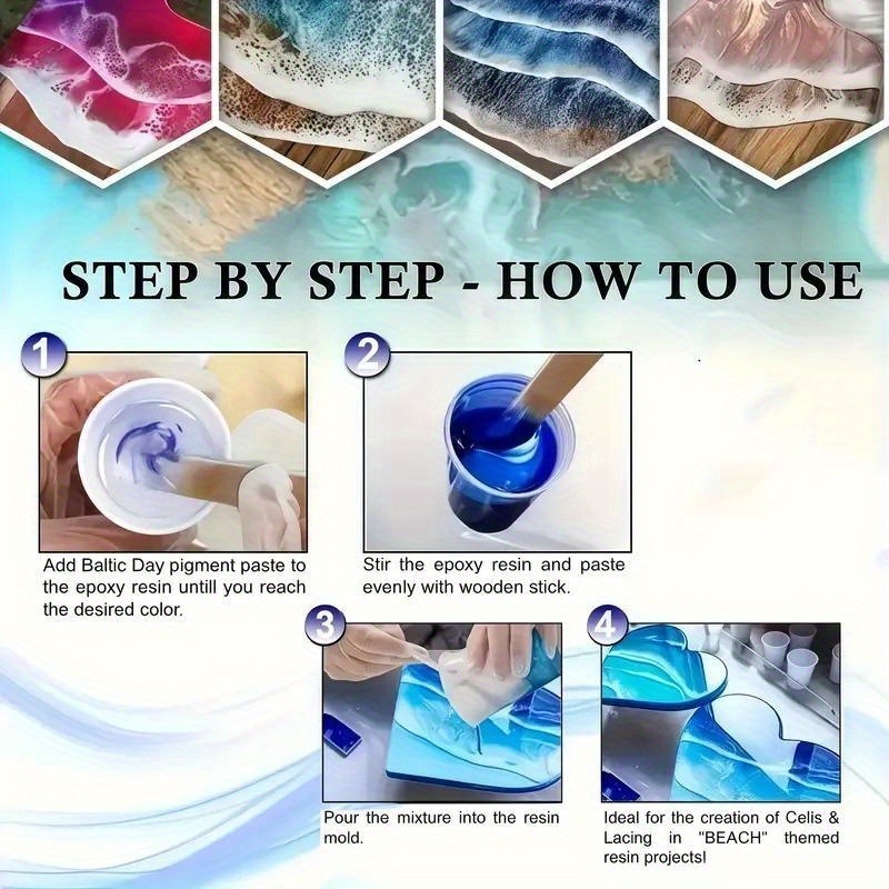 24 Colors/8 Colors 5g 0.18oz P - Resin Pigment Set review and price