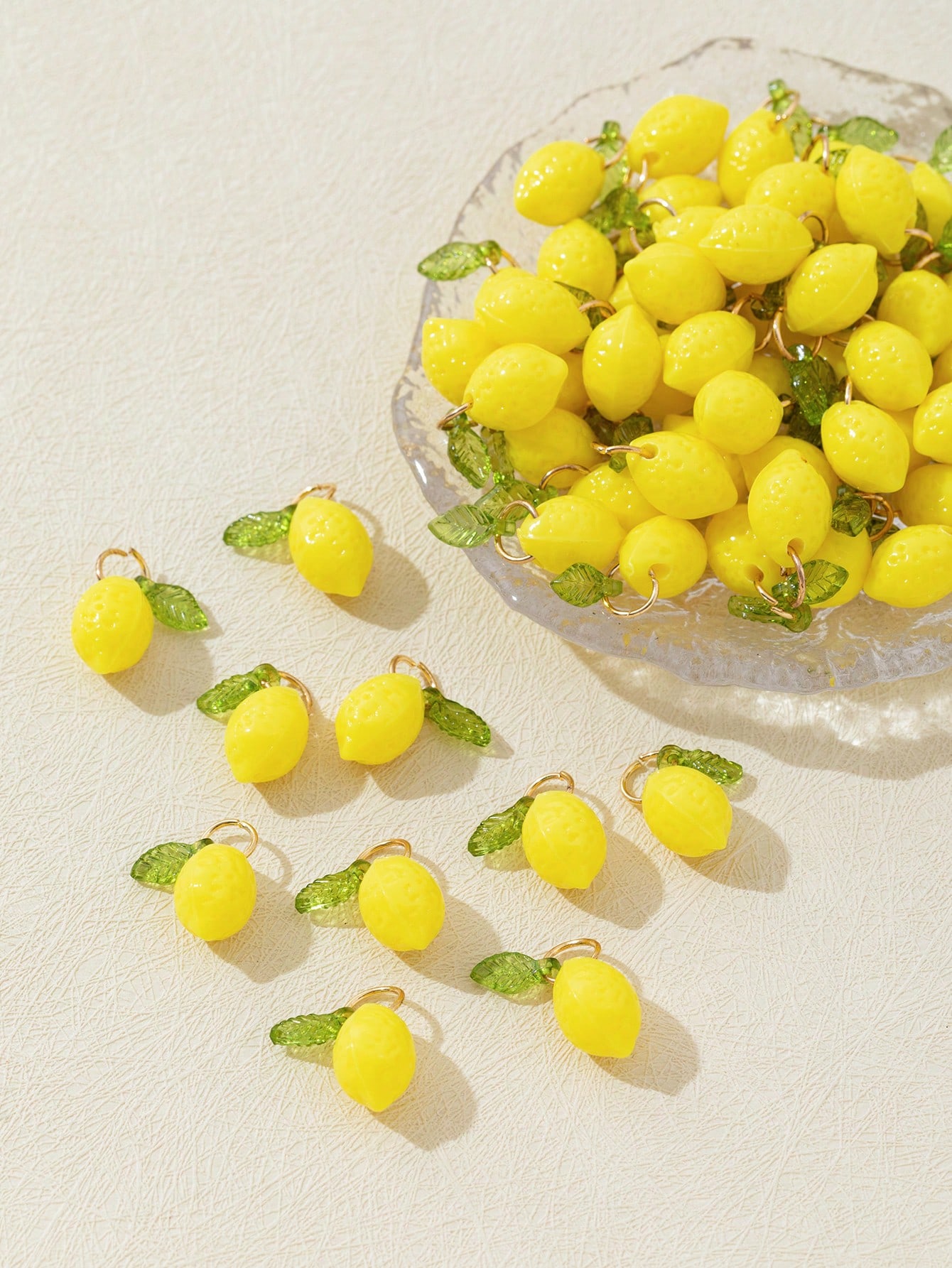 10Pcs 3D Lemon Resin Charms Pe - Resin Craft Material review and price