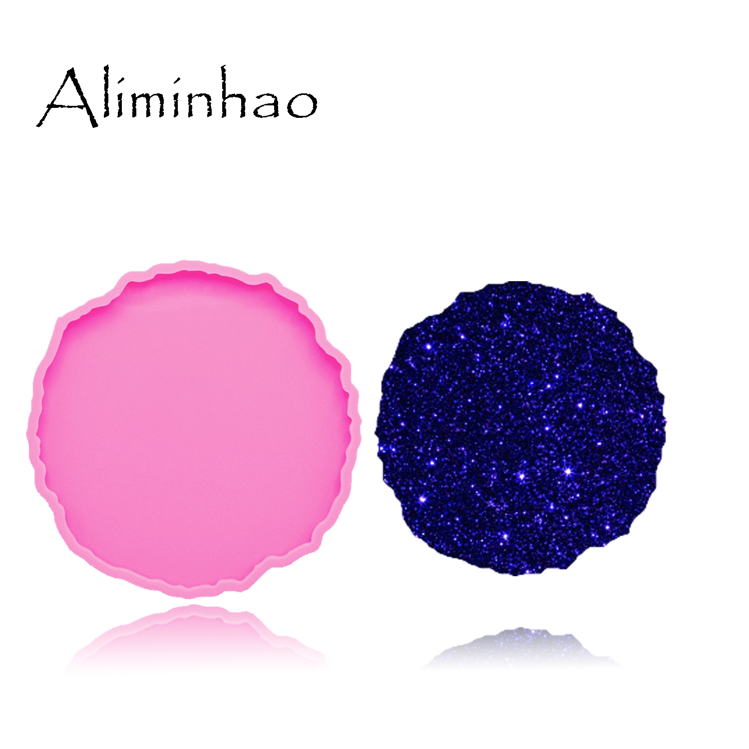 DY0278 Shiny High quality roun - Geode Mold Silicone review and price