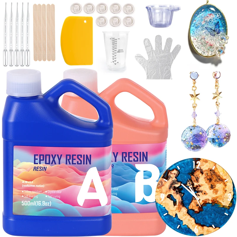 Easy Mixing Epoxy Resin Kit Cr - Epoxy Uv Resin Kit review and price