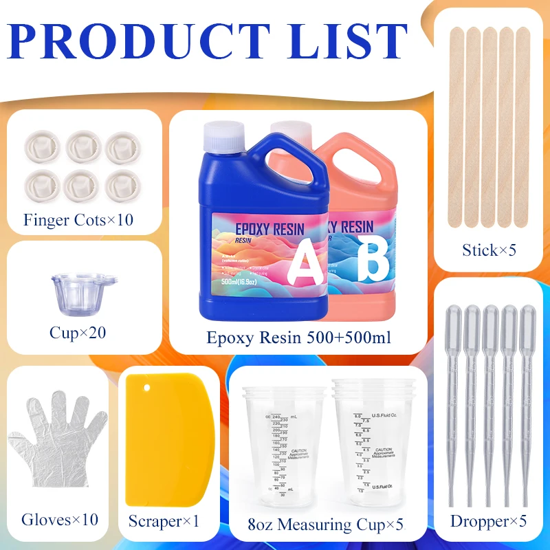 Easy Mixing Epoxy Resin Kit Cr - Epoxy Uv Resin Kit review and price