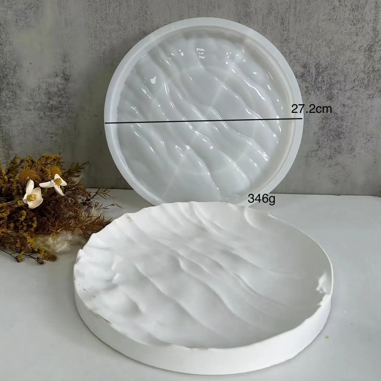 Irregular Ocean Waves Large Ro - Coaster Mold Round review and price