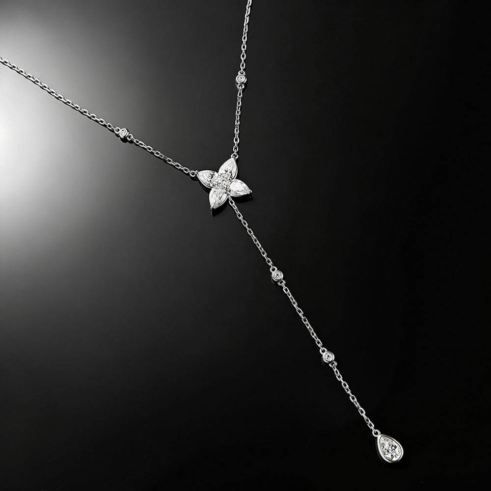 Pear/Round Bezel Set Moissanit - Bezels Set Pendant review and price