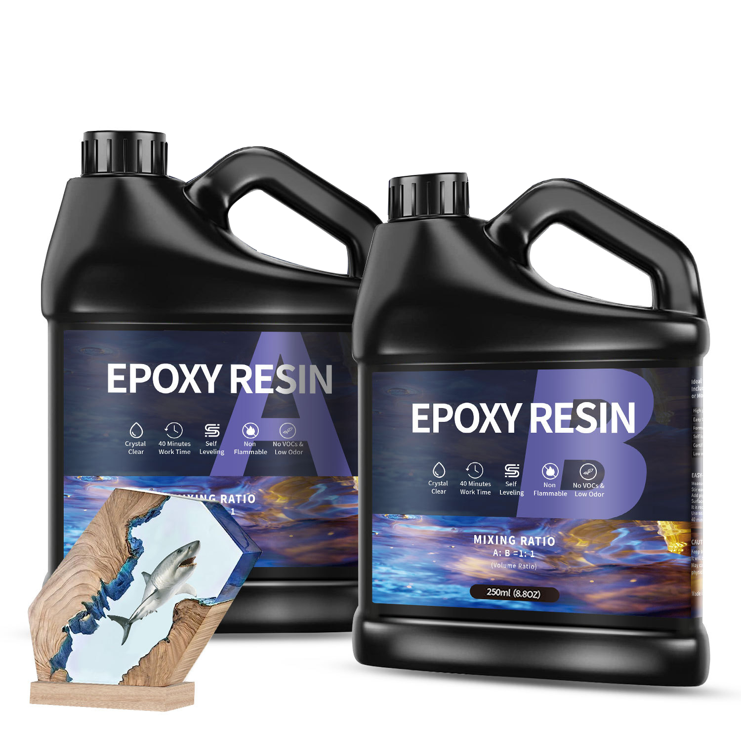 500g/1000g  AB Epoxy Resin Glu - Epoxy Uv Resin Kit review and price