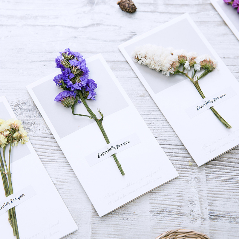 10pcs A Gift Card Wedding Invi - Dried Flower Bulk review and price