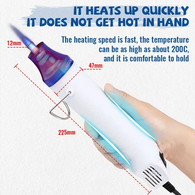Hot Air Gun 300W 220V Ligthwei - Heat Gun Small review and price