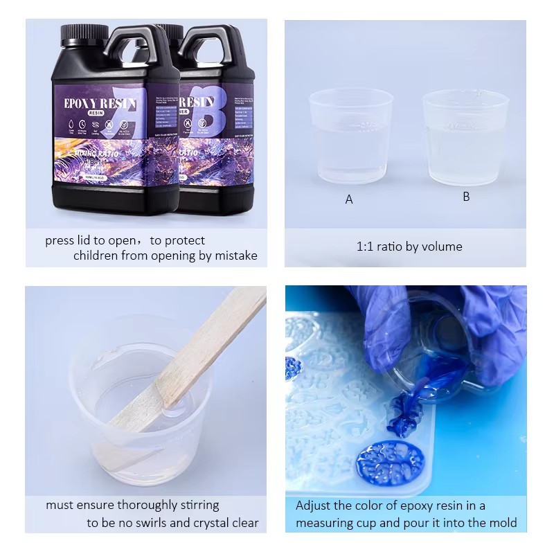 Easy Mix 1:1 Epoxy Resin Kit C - Mixing Cup Silicone review and price