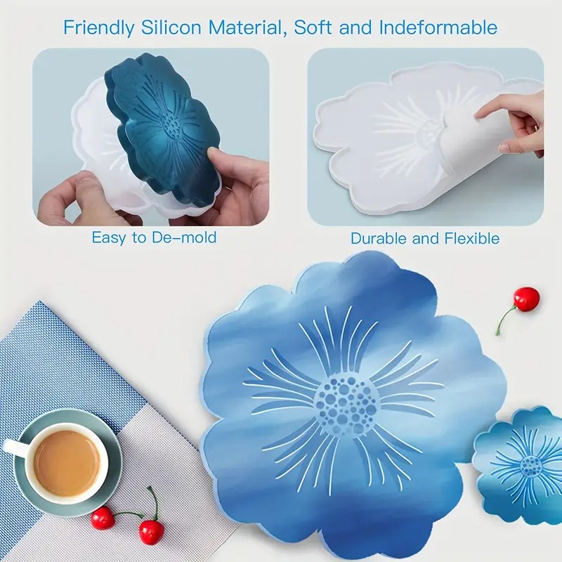 DIY Sakura Shaped Resin Mold - - Geode Mold Silicone review and price