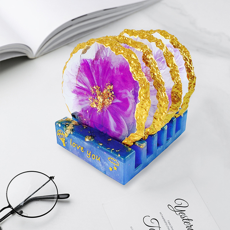 DM413 Drusy Coaster Resin Mold - Resin Craft Ideas review and price