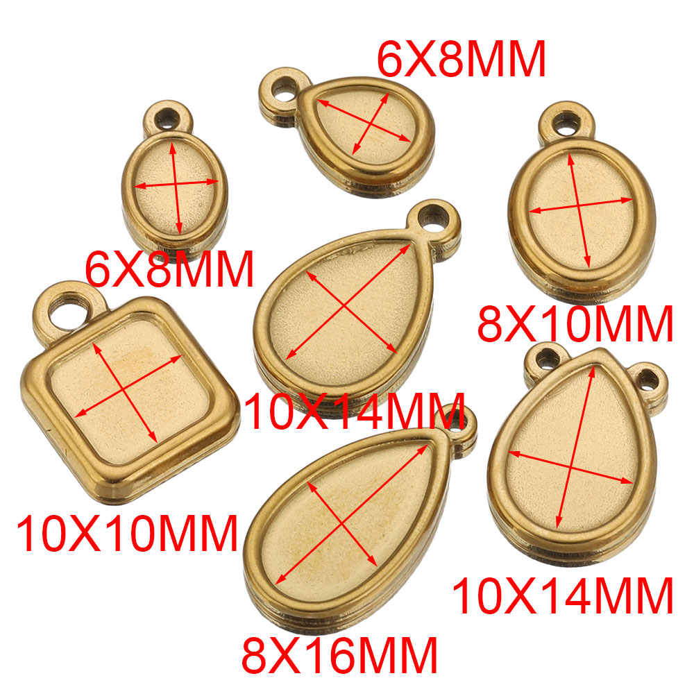 5pcs Stainless Steel Square Dr - Resin Craft Supplies review and price