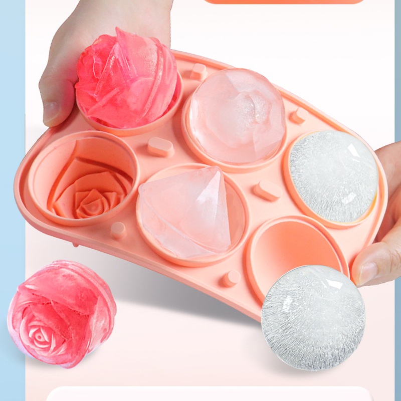 3D Rose Diamond Round Ice Cube - Coaster Mold Round review and price