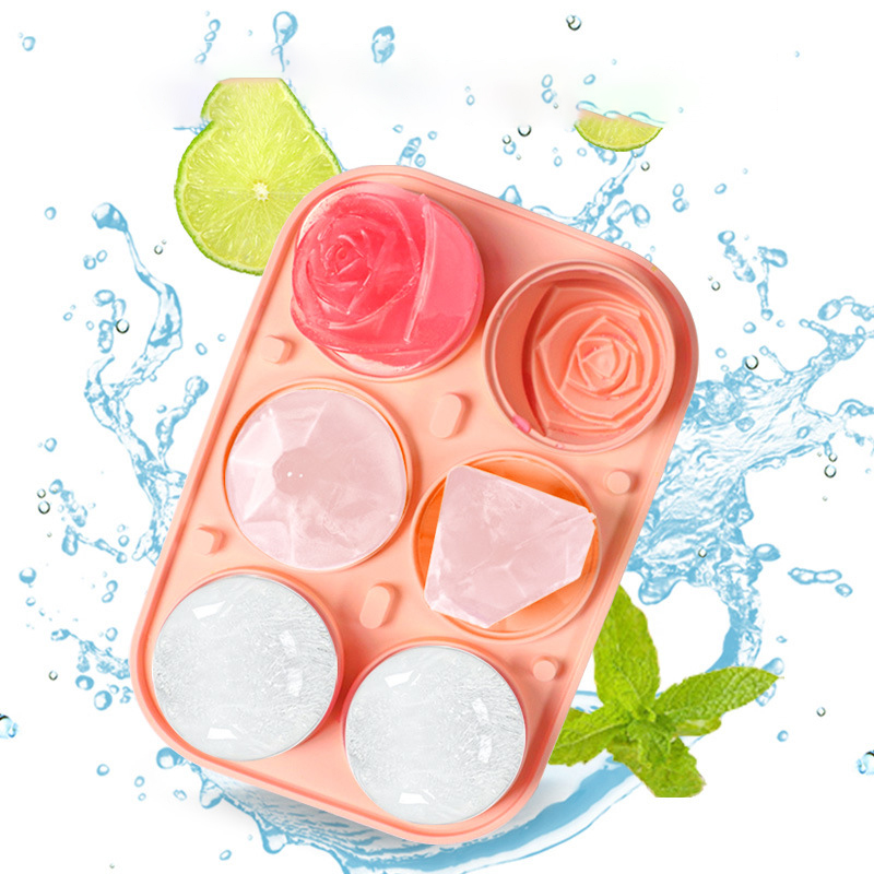 3D Rose Diamond Round Ice Cube - Coaster Mold Round review and price