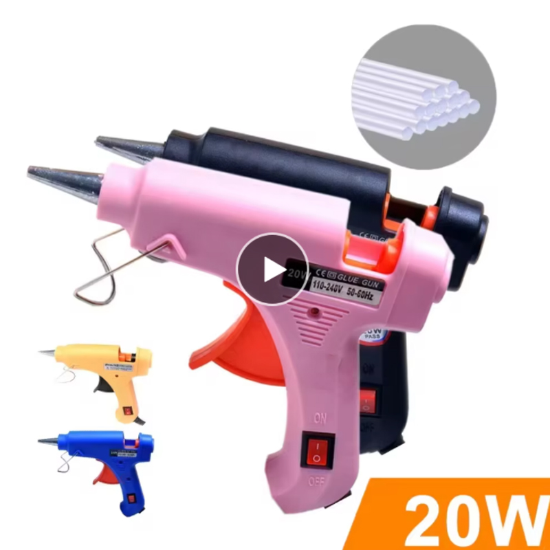 20W EU Plug glue gun.30pcs/10p - Heat Gun Small review and price