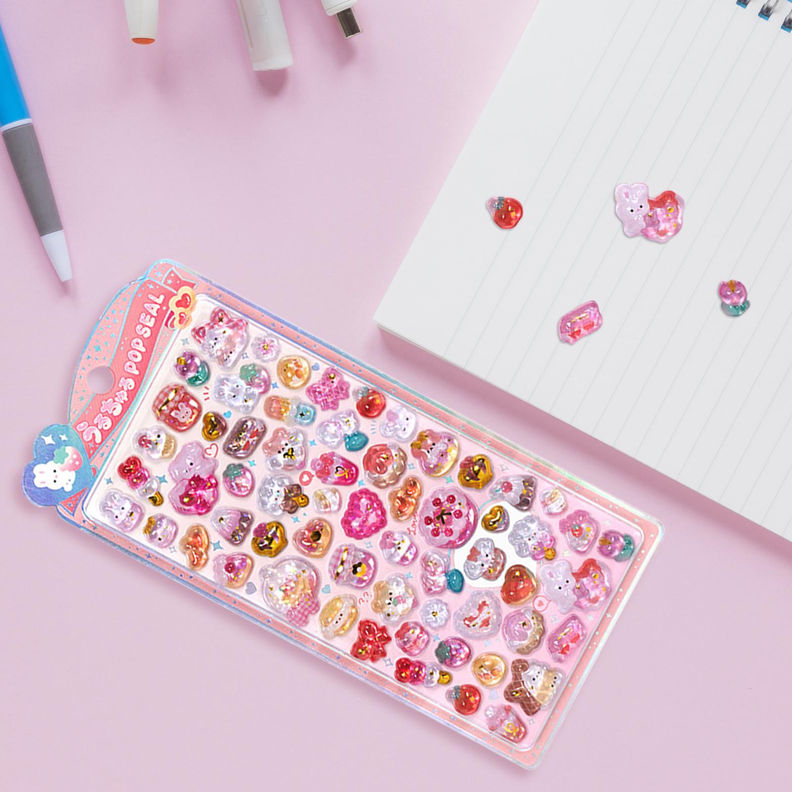 Cute Sticker Pack 3D Glitter S - Resin Glitter Pack review and price