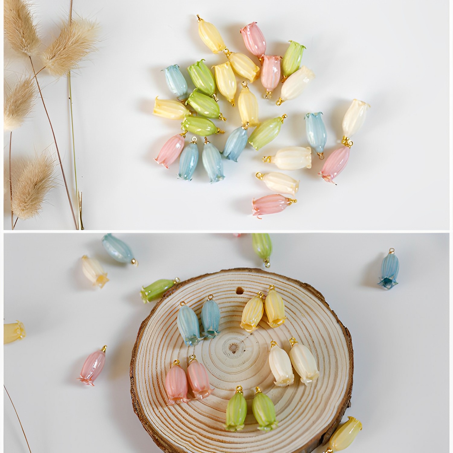 Aqumotic 10pcs Small Flower Co - Resin Craft Ideas review and price