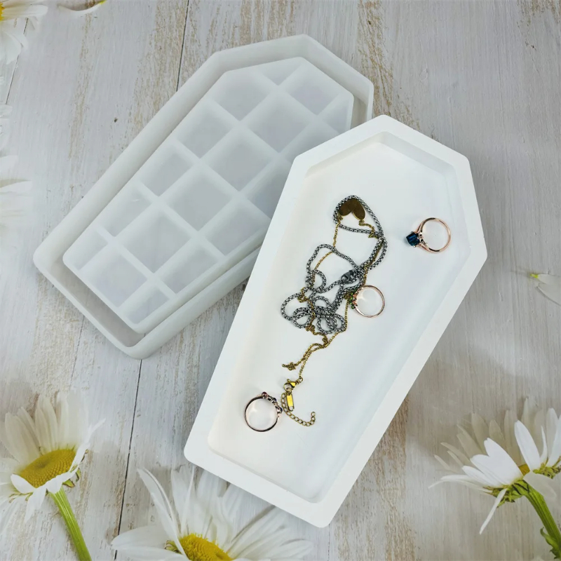 Halloween Coffin Resin Mold Tr - Serving Tray Mold review and price