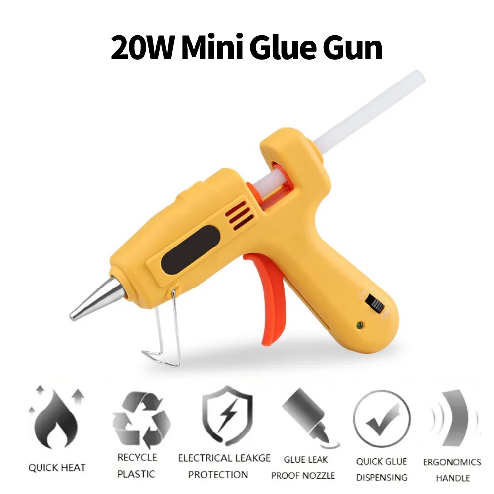 Hot Glue Gun Kit 20W Mini DIY  - Heat Gun Small review and price
