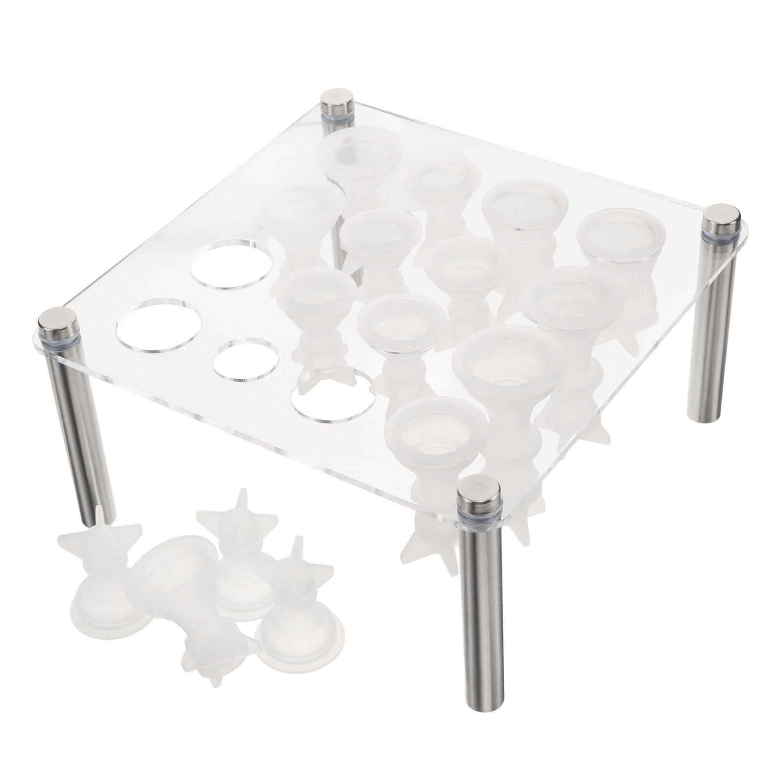 1Set Chess Piece Silicone Mold - Resin Craft Workshop review and price
