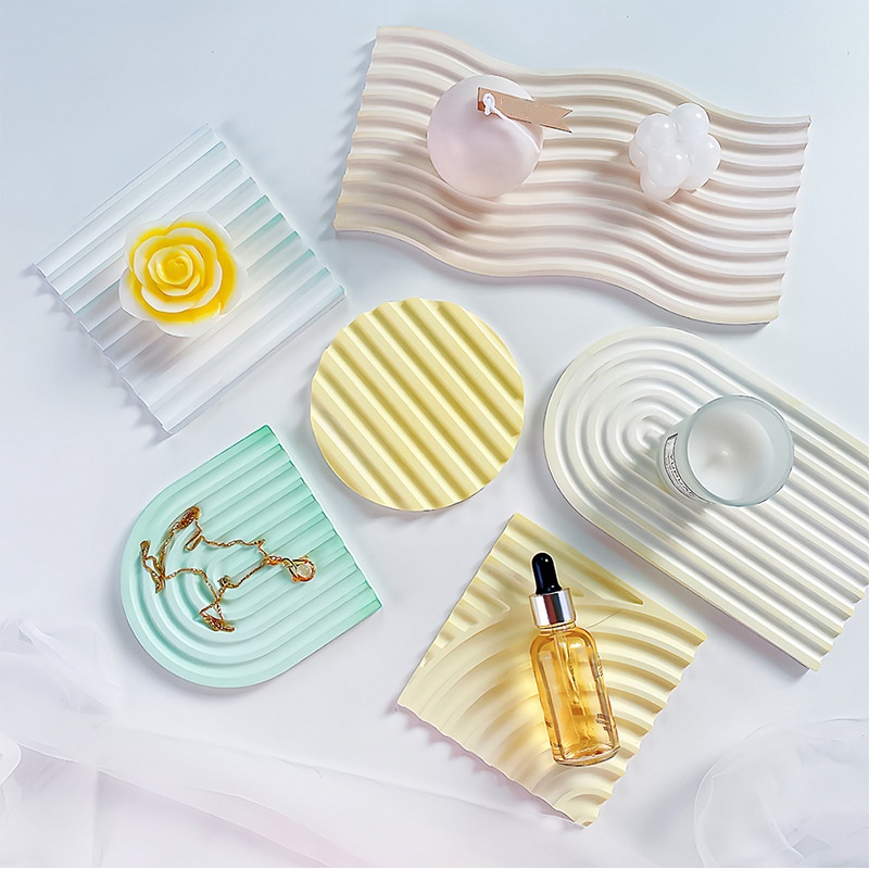 DIY Striped Wave Tray Mold For - Silicone Mold Tray review and price