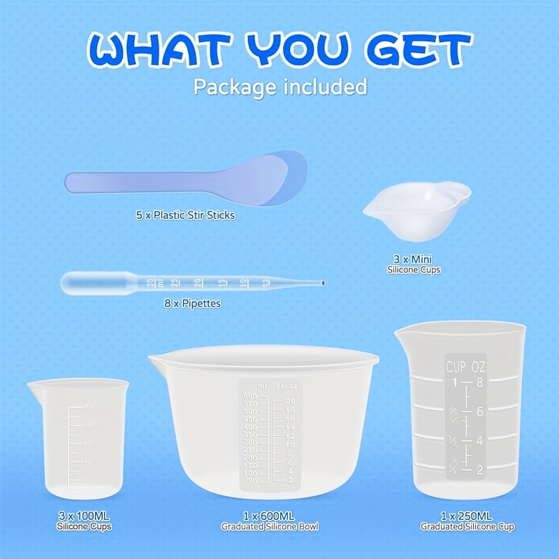Silicone Resin Mixing Measurin - Mixing Cup Silicone review and price