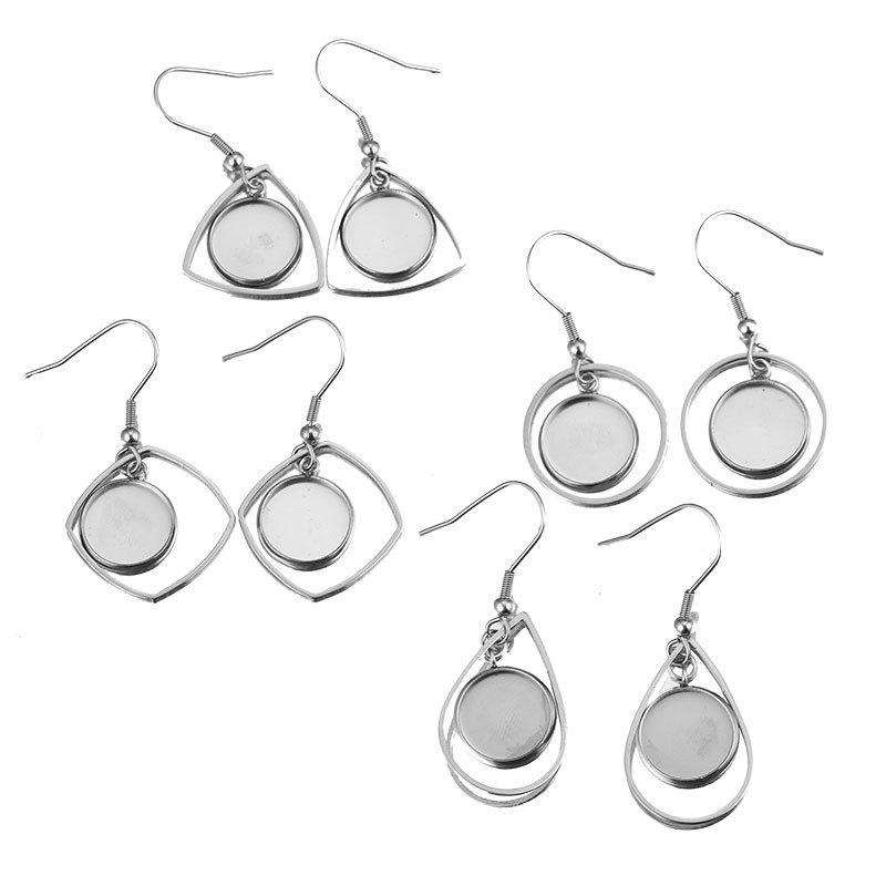 10pc Stainless Steel Tray Beze - Bezels Set Pendant review and price
