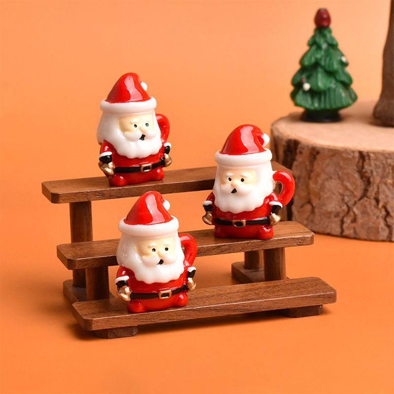 Mini Santa Teacup Ornament - R - Resin Craft Supplies review and price