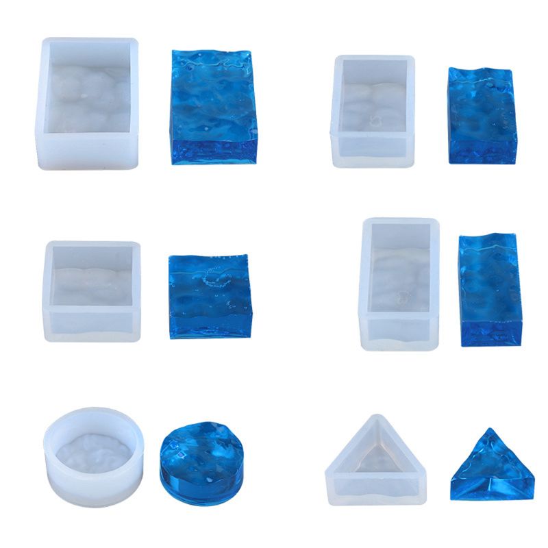 4Pcs Sea Wave Resin Mold Set W - Resin Ocean Wave Mold review and price