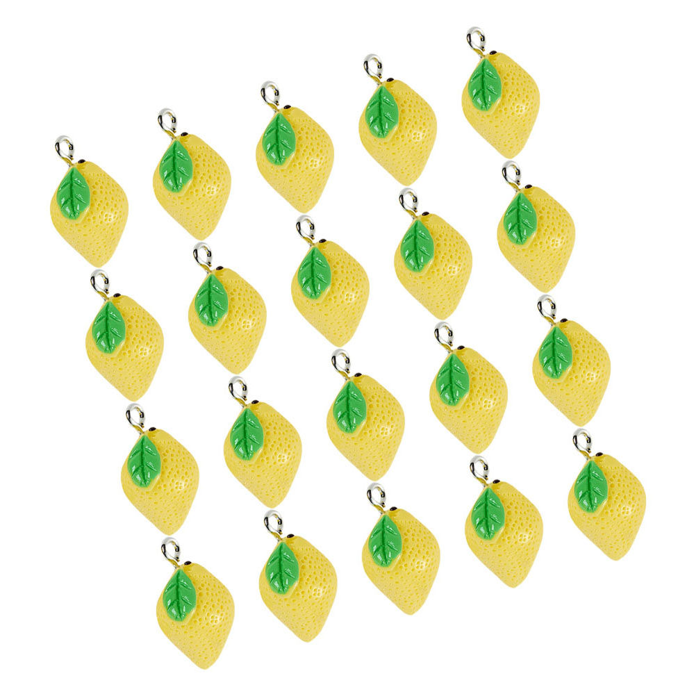20Pcs Lemon Resin Charms DIY J - Resin Craft Supplies review and price