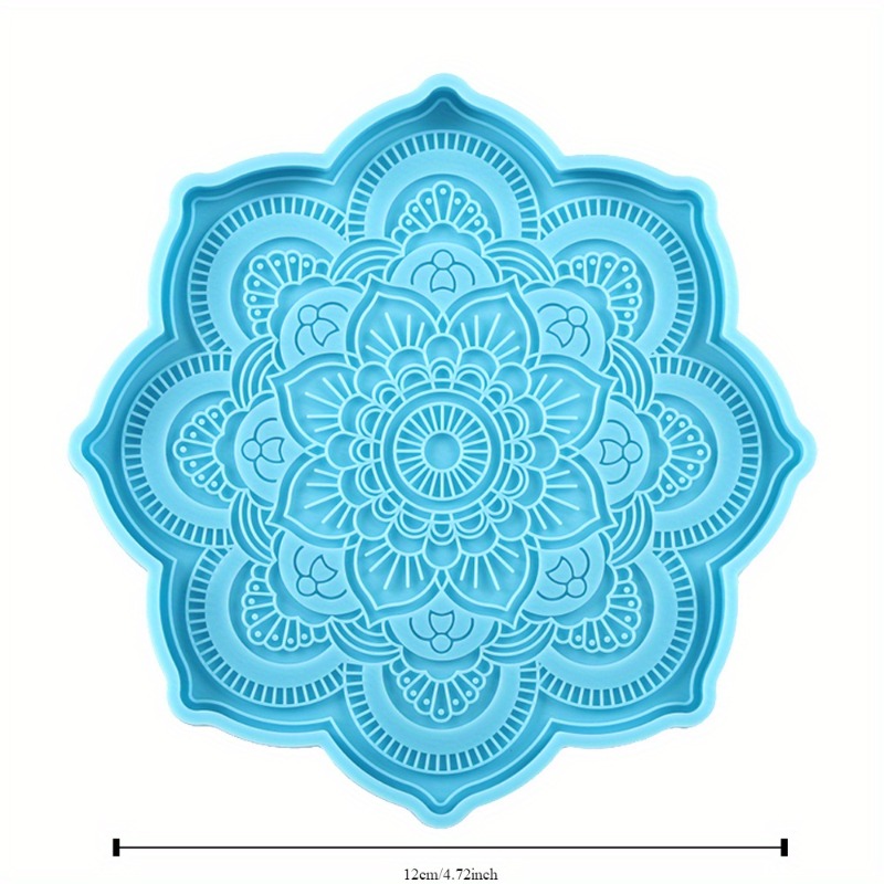 Mandala Coaster Silicone Mold  - Silicone Mold Tray review and price
