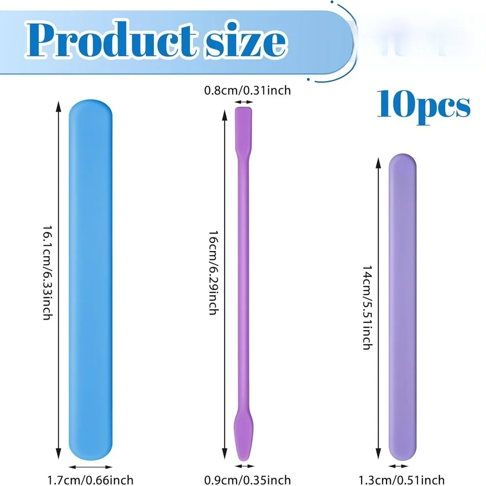 10 Count Silicone Stirring Too - Resin Craft Workshop review and price