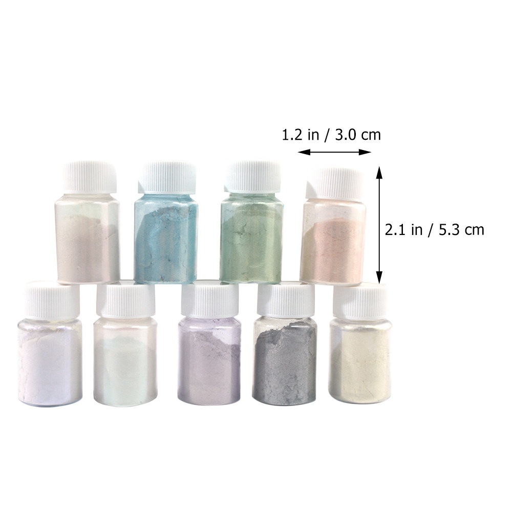 9Pcs Exquisite Mica Pigment Po - Resin Pigment Set review and price