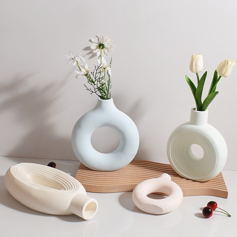 Oval Stripe Silicone Vase Mold - Resin Craft Workshop review and price