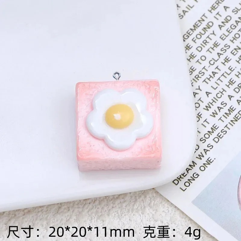 10Pcs Fake Flower Egg Toast Re - Resin Craft Ideas review and price
