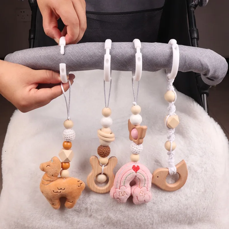 6Pcs Wooden Baby Toys Wooden B - Wood Ring Blank review and price