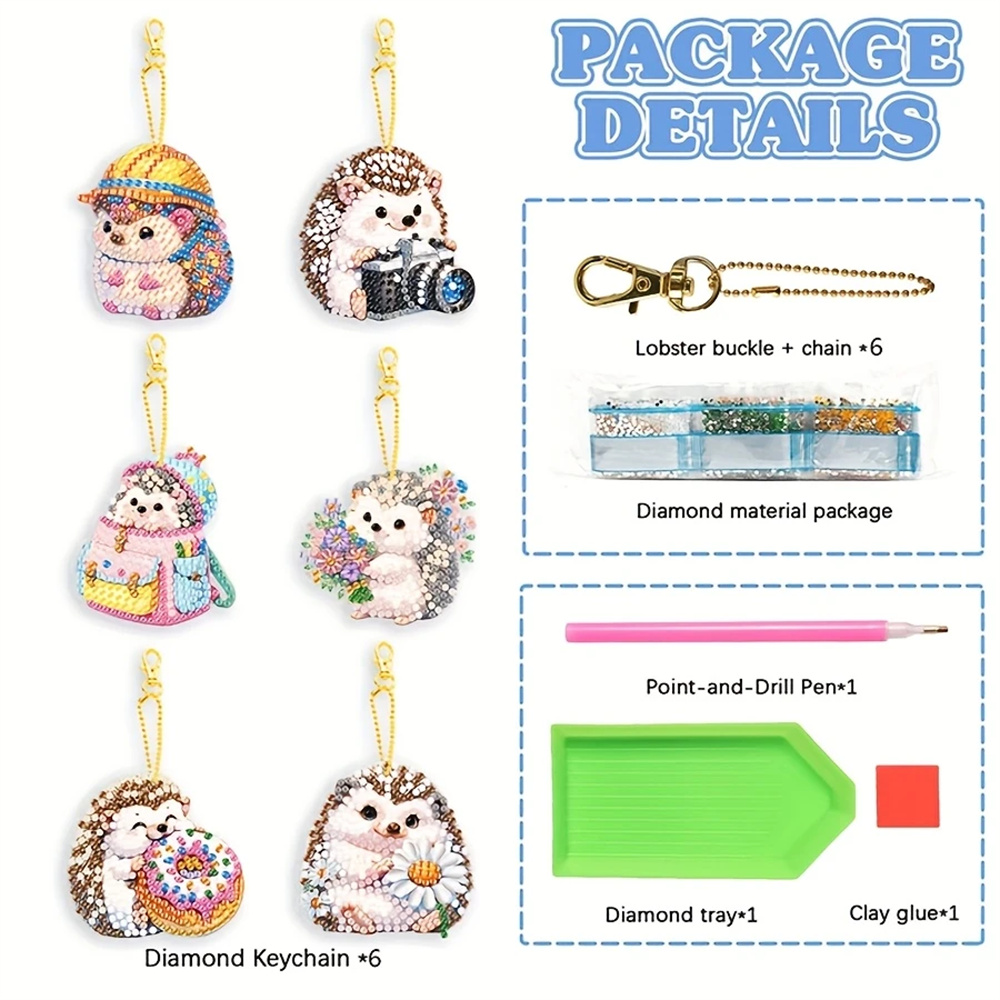 DIY Diamond Painting Keychains - Resin Craft For Beginners review and price