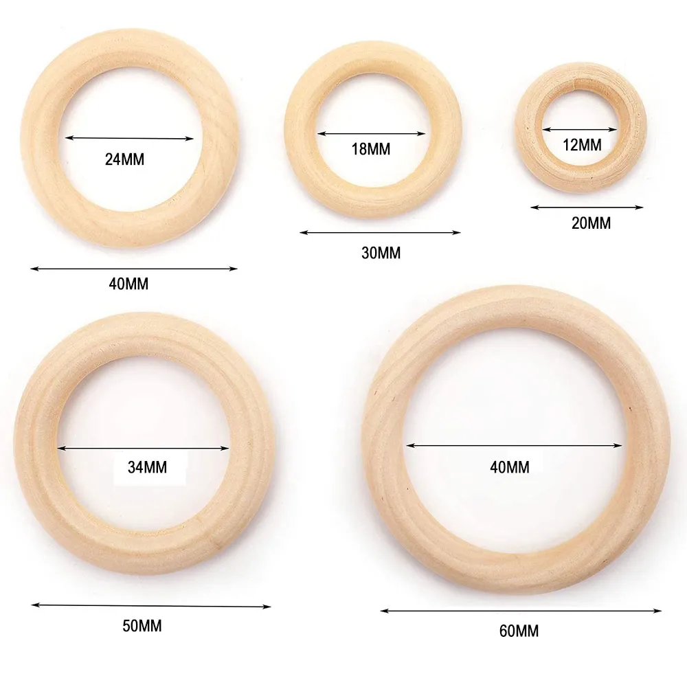 Wooden Rings Wooden Hoops for  - Wood Ring Blank review and price